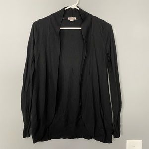 Merona Black Open Cardigan size XS